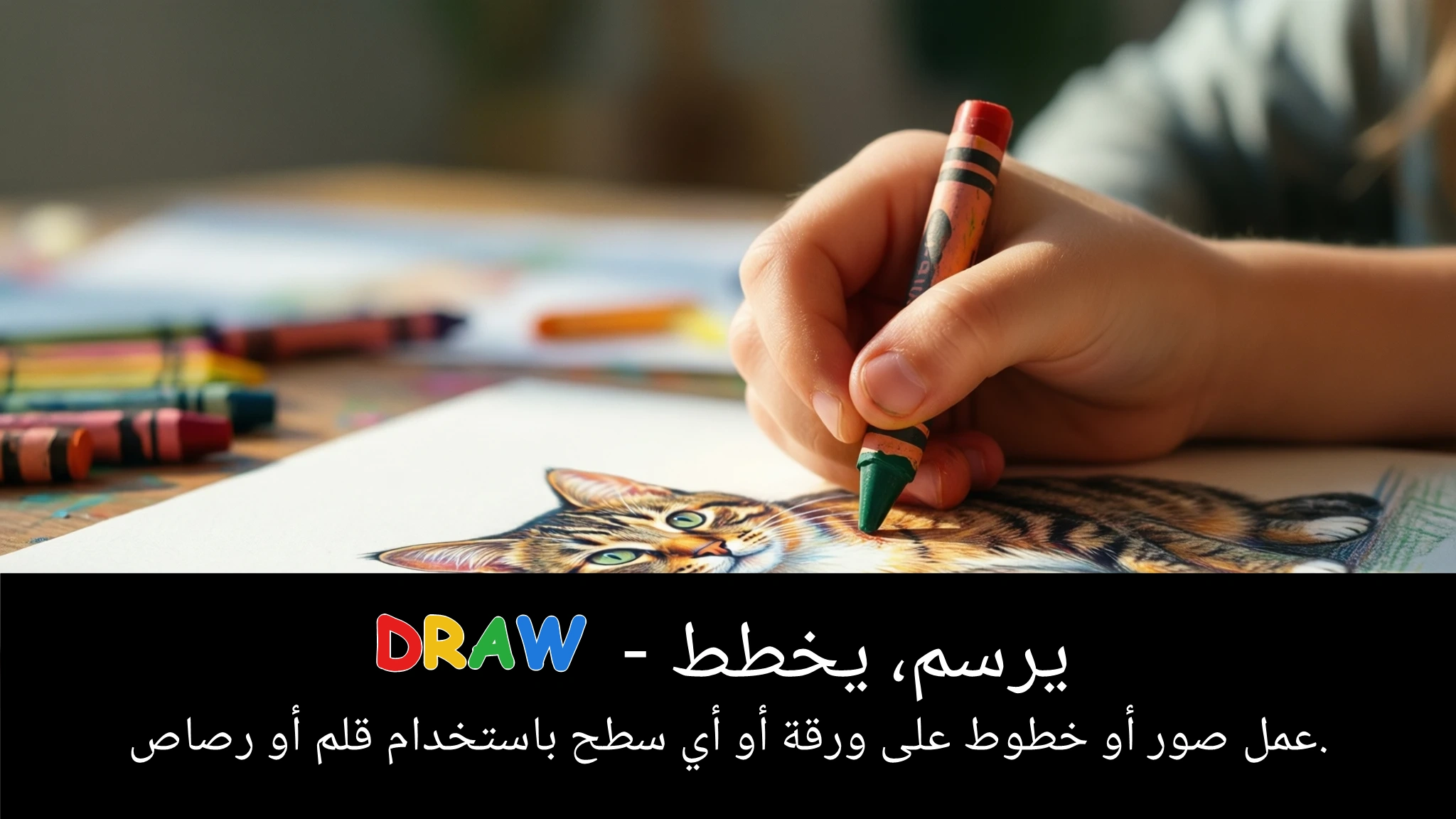 Arabic Illustration for draw